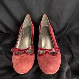 Red size 6 1/2 Franco sapto women’s shoes